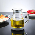 Pure Glass Measuring Scale Oil Dispenser Bottle