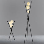 LunaGlow 3D Moon Floor Lamp modern design with tripod LED!