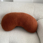Nordic Bouclé Abstract Cushion – Minimalist Plush Pillow