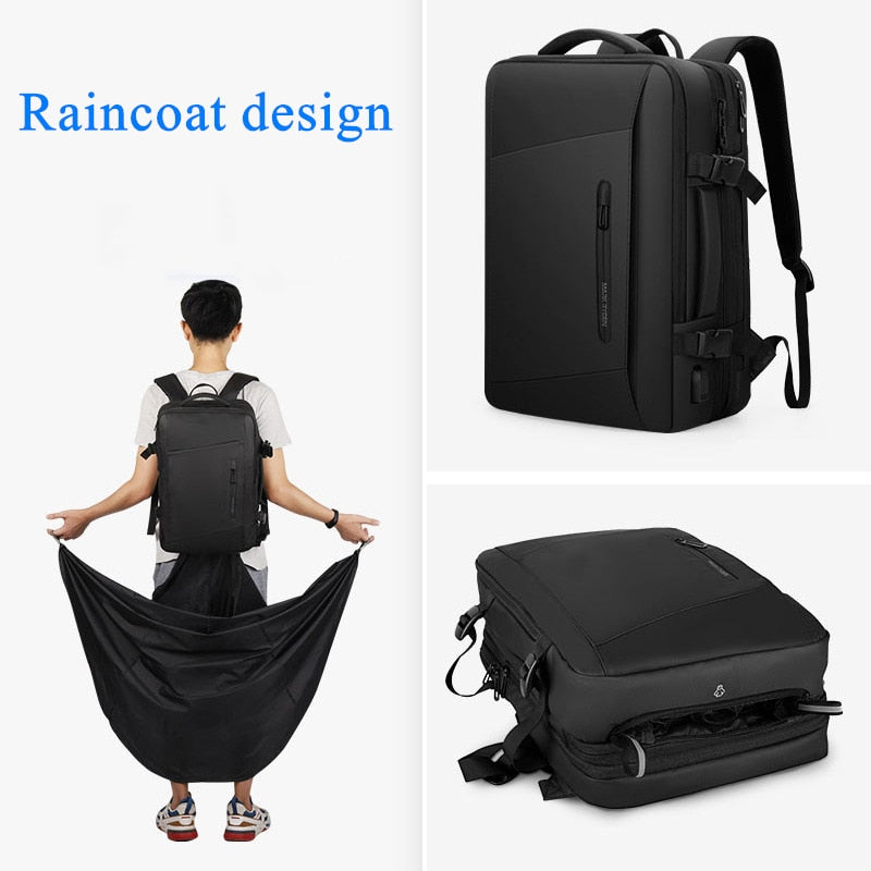 Multilayer Hiking Protector Raincoat Backpack
