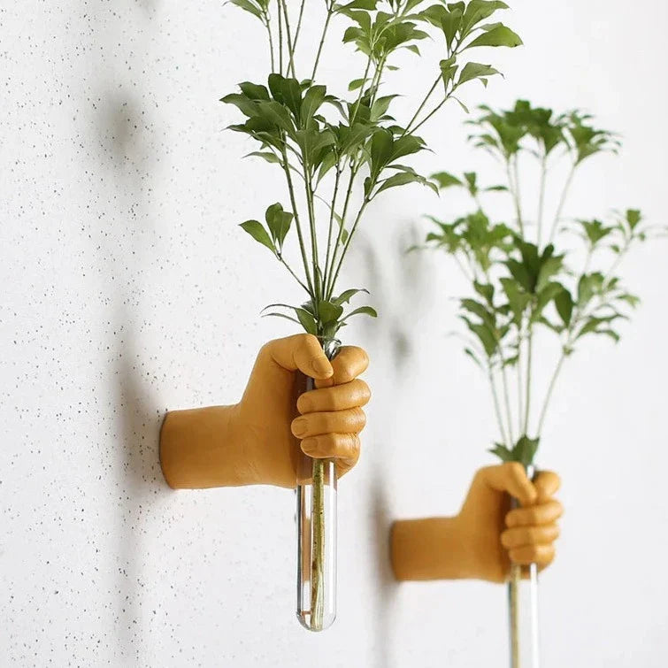 Flower Grab Wall Vase