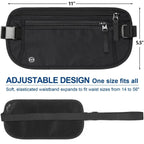 SafeGuard Waist Bag | RFID Protection | Adjustable & Compact for Travel