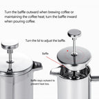 Stainless Steel French Press Coffee Maker