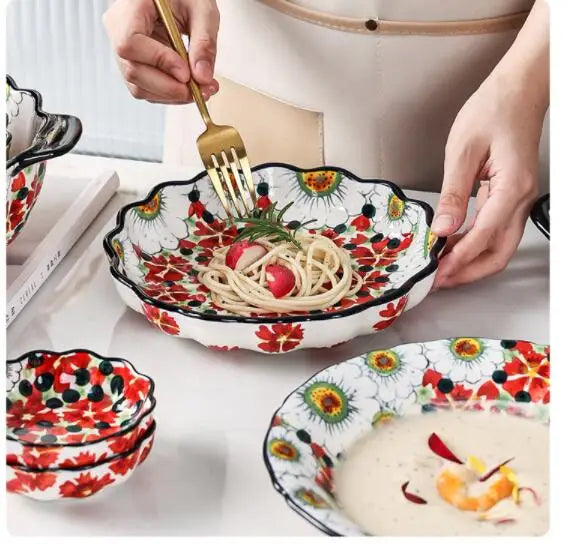 Summer ceramic bowls