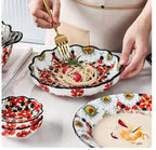 Summer ceramic bowls