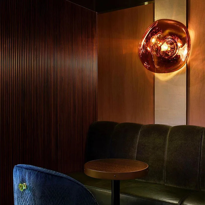 Modern Lava Wall Lamp in Scandinavian Style