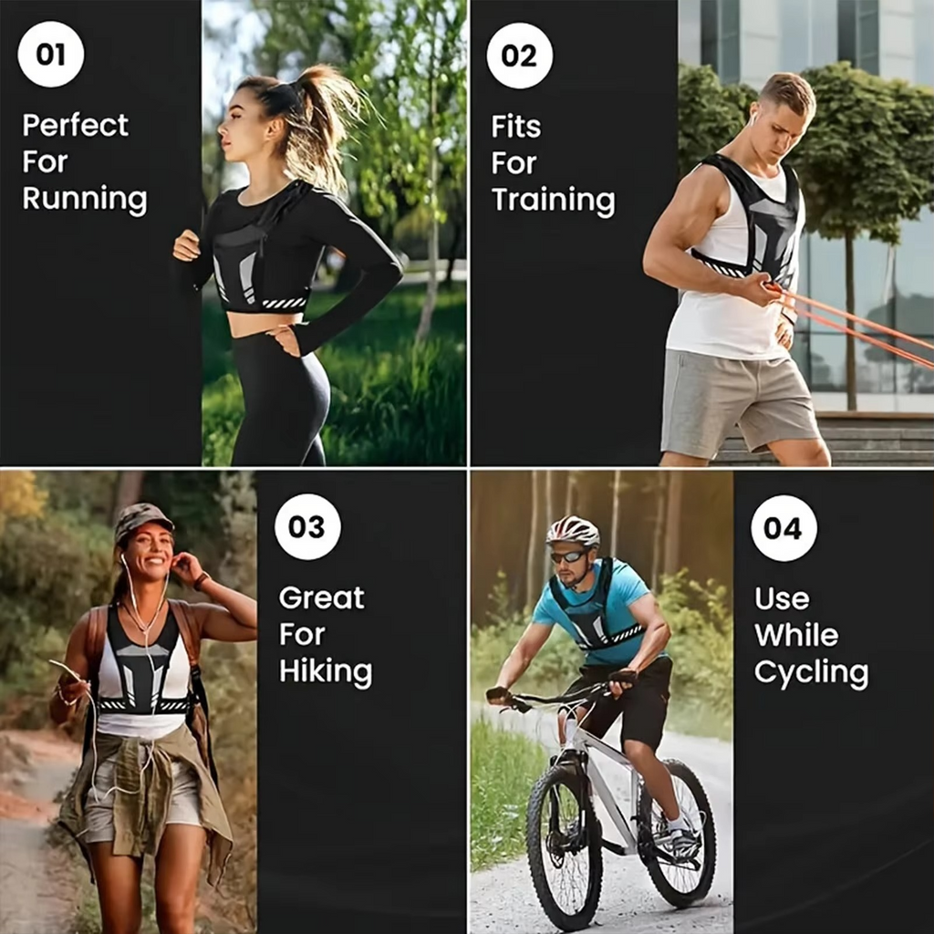 Ultra Light Running Vest with Phone Pocket and Hydration Bottle Holder for Outdoor Sports