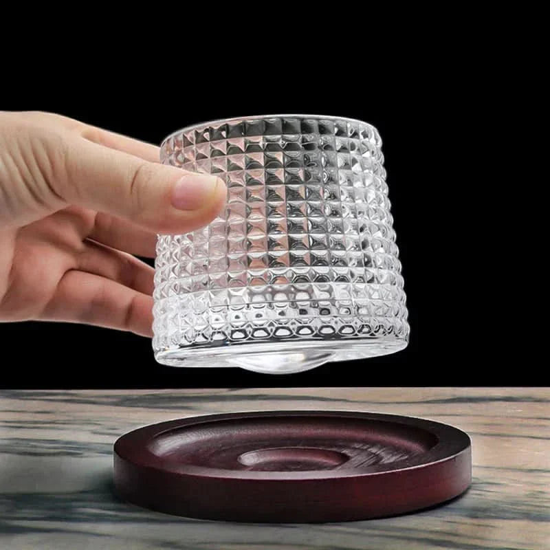 Spinning Japanese Edo Whiskey Glass Set