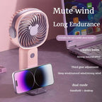 Airvalo Mini Fan | USB & Rechargeable | Portable & Quiet | Compact Design