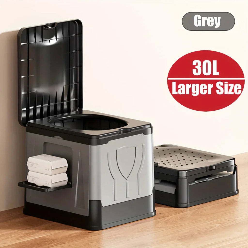 GoComfort XL Camping Toilet | Foldable, Hygienic and Practical