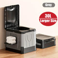 GoComfort XL Camping Toilet | Foldable, Hygienic and Practical