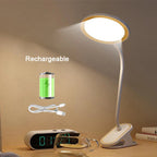 Lunivo LED Touch Table Lamp | With Battery & Natural Light | 4000K Color Temperature | Modern Design Made of Plastic