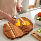 Wooden serving spoon for meal preparation