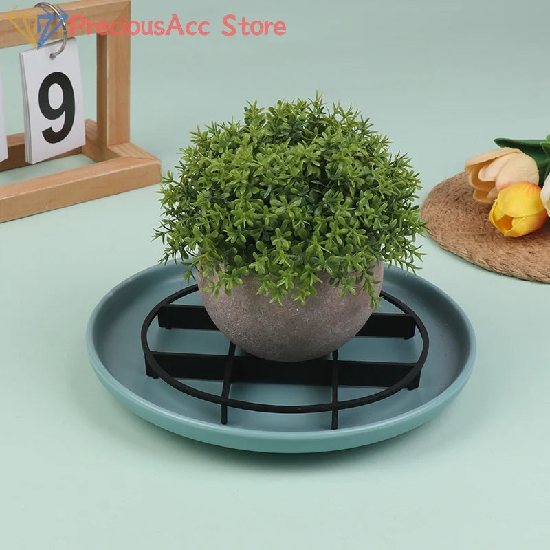 Aircotta Plant Pot Saucer | Ventilation & Ground Protection | For Indoor & Outdoor | Durable Plastic