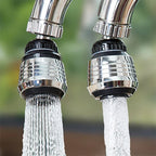 Practical faucet for kitchen and bathroom with two modes