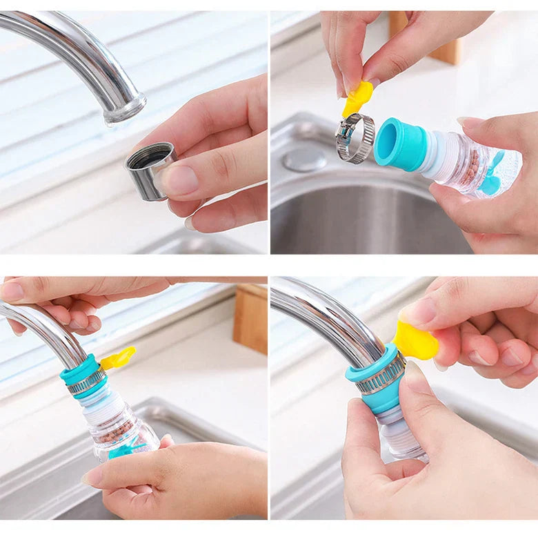 EcoStream 360 – Universal Faucet Bubblers with 360° Rotation & Water-Saving Function