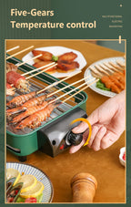 Smokeless Adjustable Electric Grill