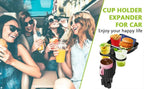 Car Cup Holder with Detachable Tray