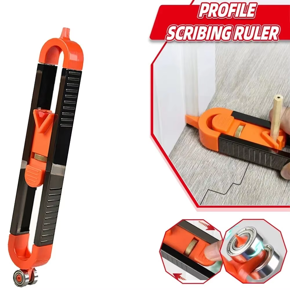 Adjustable Precision Contour Gauge with Lock for Expert Woodworking