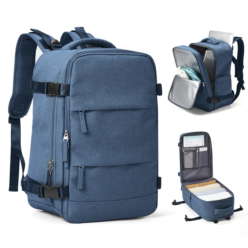 Trekvora Travel Backpack | Waterproof & Versatile | Laptop Compartment 15.6" | Wet-Dry Separation