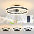 Aura Silent LED Ceiling Fan Lamp