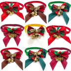 Christmas Pet Bowties and Neckties for Small Dogs