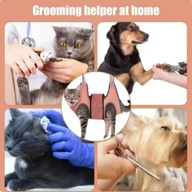 Pet Grooming Hammock - Safe & Stress-Free Nail Trimming>