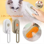 Steam comb for silky fur in dogs & cats