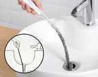 Drainova Pipe Cleaner Brush | Flexible & Reusable | For Bathroom & Kitchen | 45–65 cm