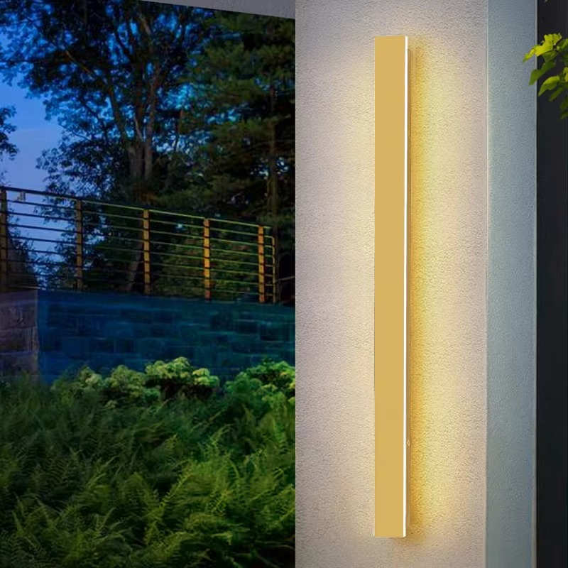 Elegant Outdoor Waterproof LED Wall Light