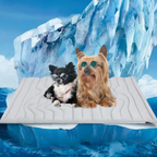 Ultimate Cooling Pet Mat for Cats & Dogs - Comfortable & Durable Sleeping Pad