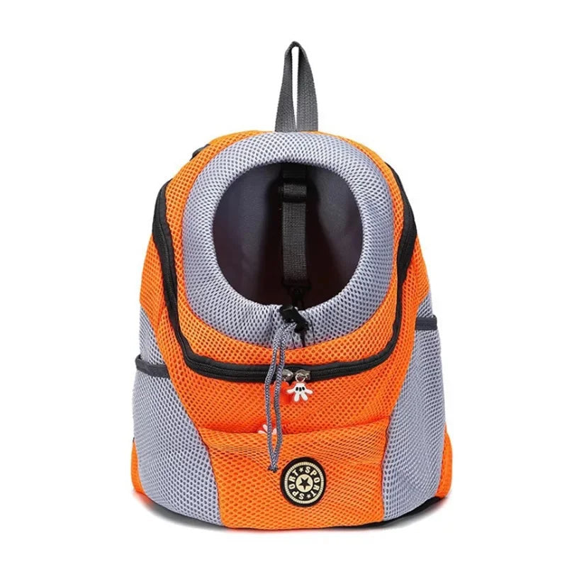 Backpack with Mesh for Pets for Walks and Hikes