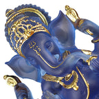 Rare colored semi-transparent Ganesh statues for luck in your home