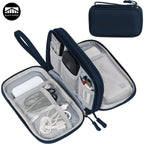 Techviva PackSafe Electronic Organizer Bag | 2-layer & waterproof | For cables, chargers, USB & accessories | Compact & portable