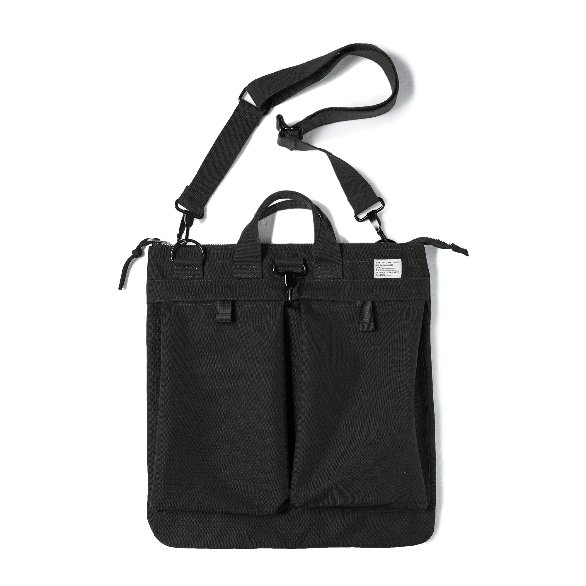 UrbanTrek CommanderBag Tactical Men's Messenger Bag | Padded & water-repellent | For laptop, helmet & everyday use | 15.6" | Shoulder & handheld