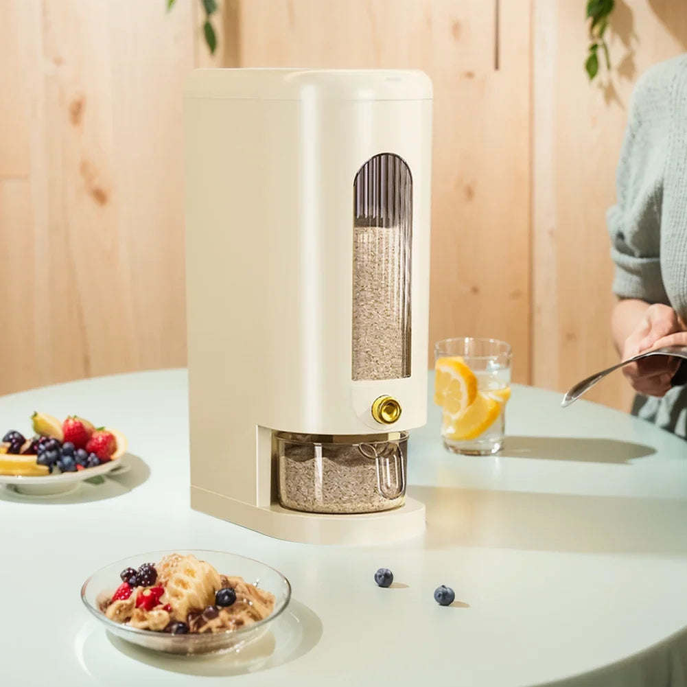 Travel & Grain Dispenser GrainGuard | 5 kg / 10 kg | Automatic & Insect Proof | Airtight & Hygienic
