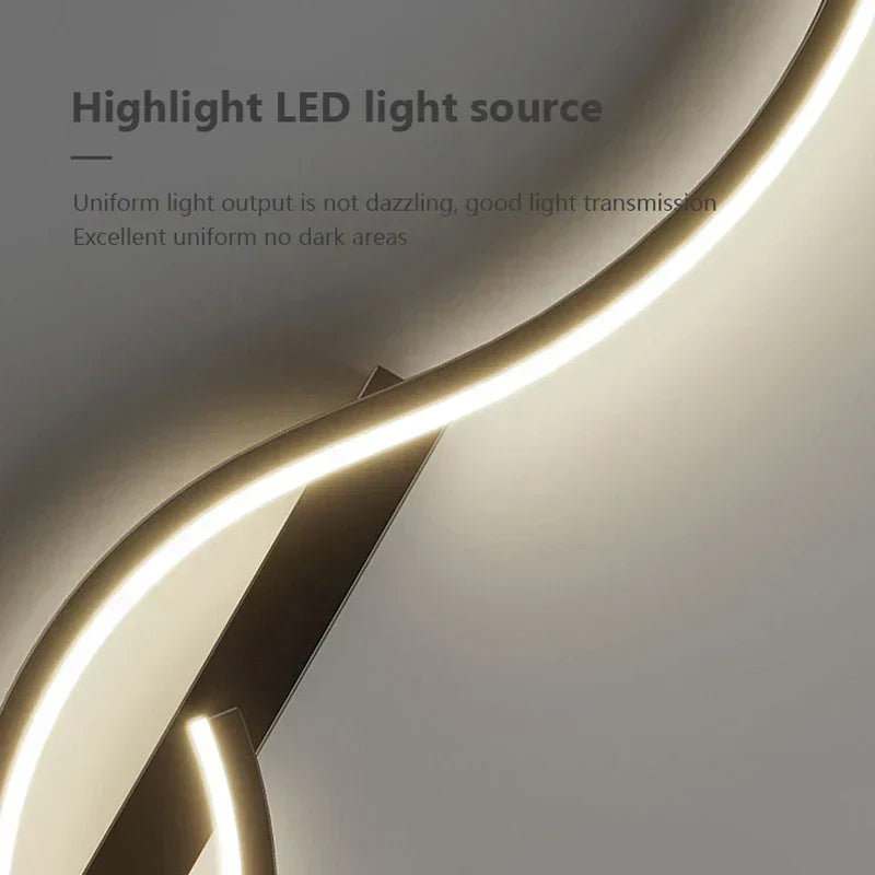 LED Lounge Wall Lights – Dimmable Silicone Wall Lamp for Bedroom, Living Room, and Corridor, Modern Home Lighting Solution