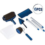Paint roller set with accessories (6 pieces)
