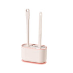 Wall-Mounted Toilet Cleaner Drainer Brush Set