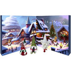 WinterWichtel – Stoffen adventskalender met kerstkabouter – 24 vakjes