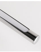 80-100cm LED wall lamp - Modern black/silver wall light for the bathroom, internally mounted picture light