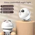 Cute Panda Voice-Controlled LED Night Lamp