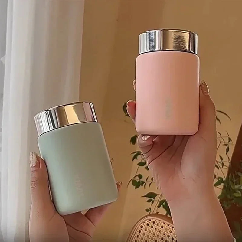 230ml Mini 316 Stainless Steel Portable Thermos - Pocket Vacuum Bottle