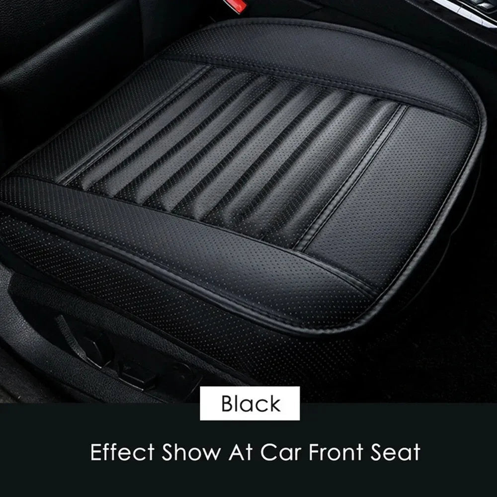 AutoGuard Seat Protection | Universal & Non-Slip | Breathable PU Leather