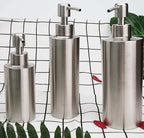 Elegant Stainless Steel Hand Pump Soap Dispenser 250ml/350ml/550ml