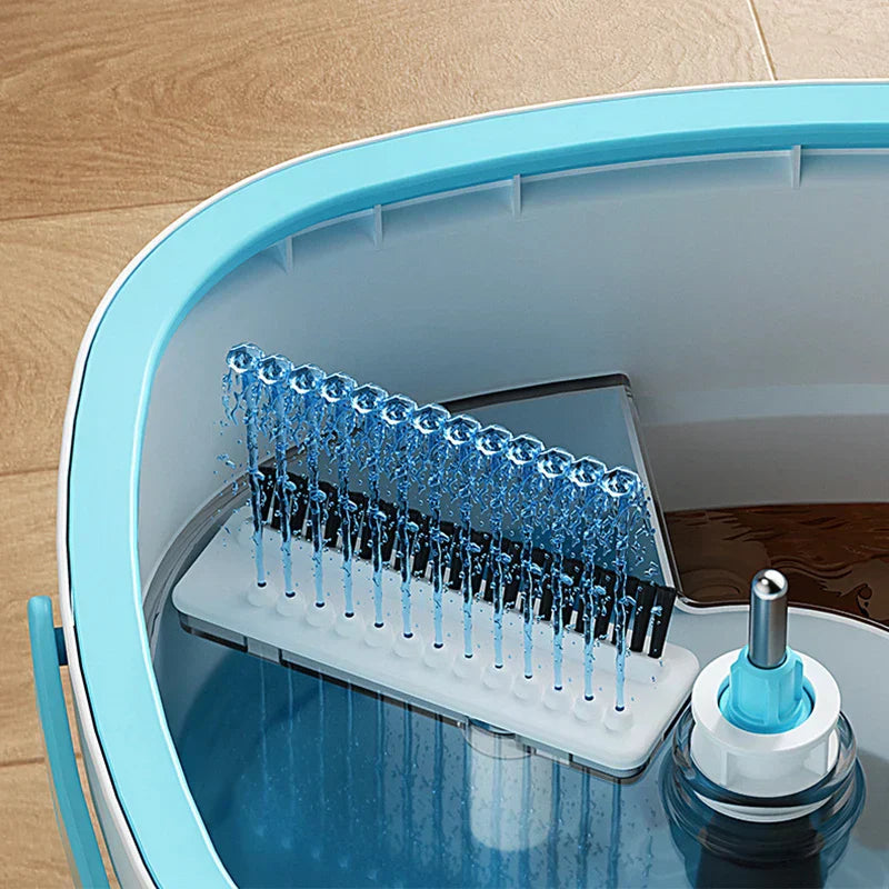 Cleanvora FlexSpin | Spinner Mop System | Hands-Free & Hygienic | 2.5L Bucket