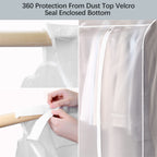 Home Organizer Dust Cover Clothes Storage Wardrobe Bag
