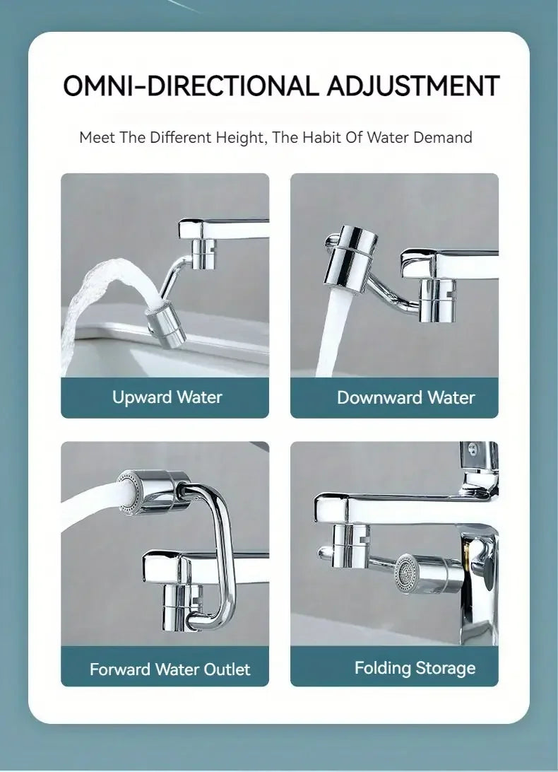 Rotatable Multifunctional Extension Faucet