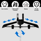 Adjustable Telescope Steam Stand for Clothing – Foldable & Portable