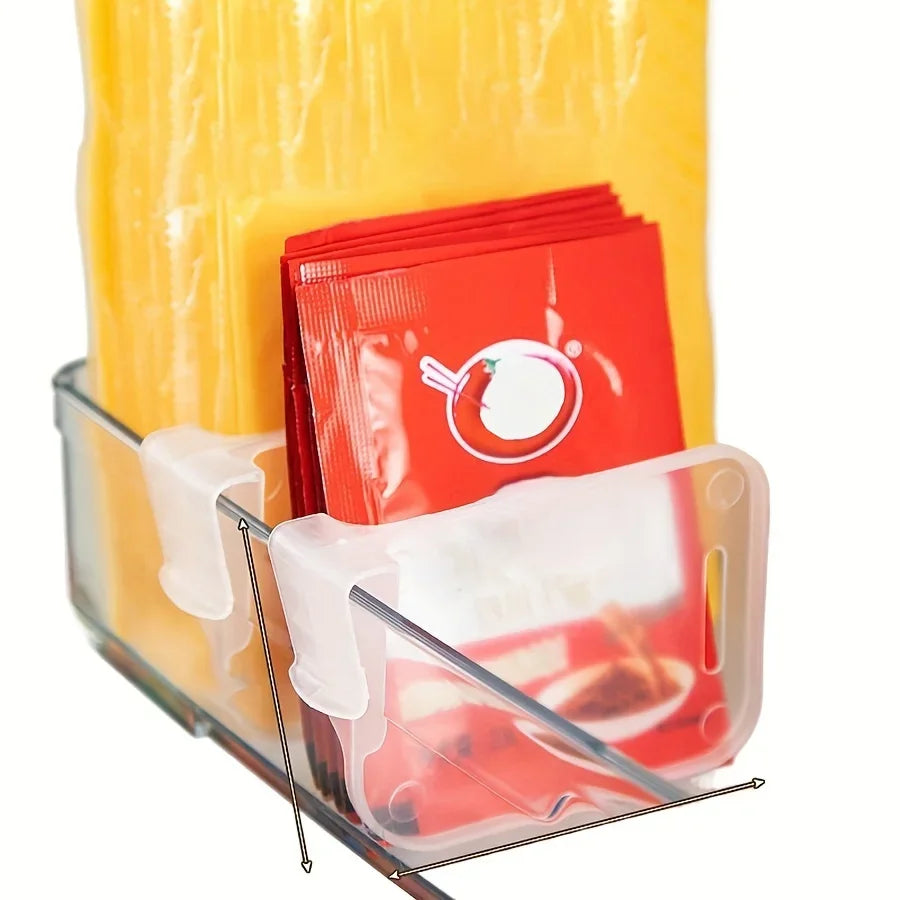 Refrigerator Door Organizer Clip